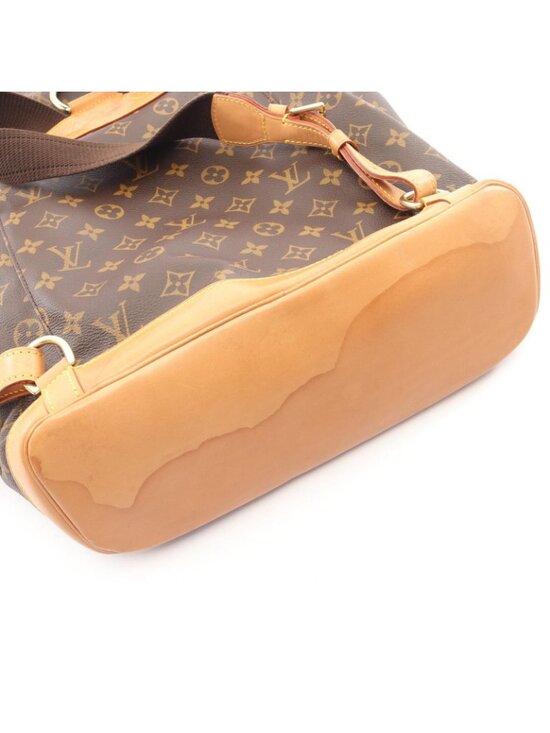 Louis Vuitton Backpack Montsouris GM Monogram Canvas Leather main image 8
